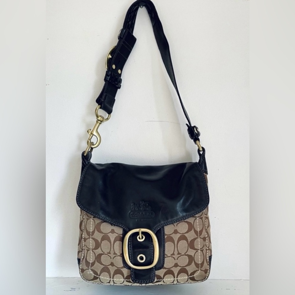 Coach | Bags | Coach Bleeker Legacy
Flap Shoulder Bag